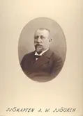 Sjökapten A W Sjögren, före 1937