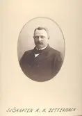Sjökapten K H Zettergren, före 1922