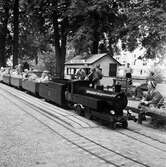 Lilleputtåget på Stora Holmen, 1950-tal