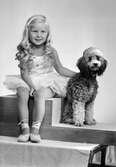 Flicka med hund, 1960