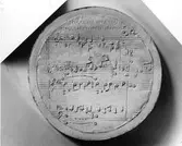 Förlaga till medaljong, Frans Berwald.