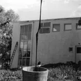 Skulptur smidd pelare och gjuten pelare