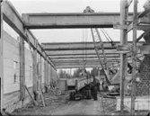 SIPOREXVÄGG SAMT BALKAR I INDUSTRIBYGGNAD FÖR NORDISKA ARMATURFABRIK I KUNGSÖR