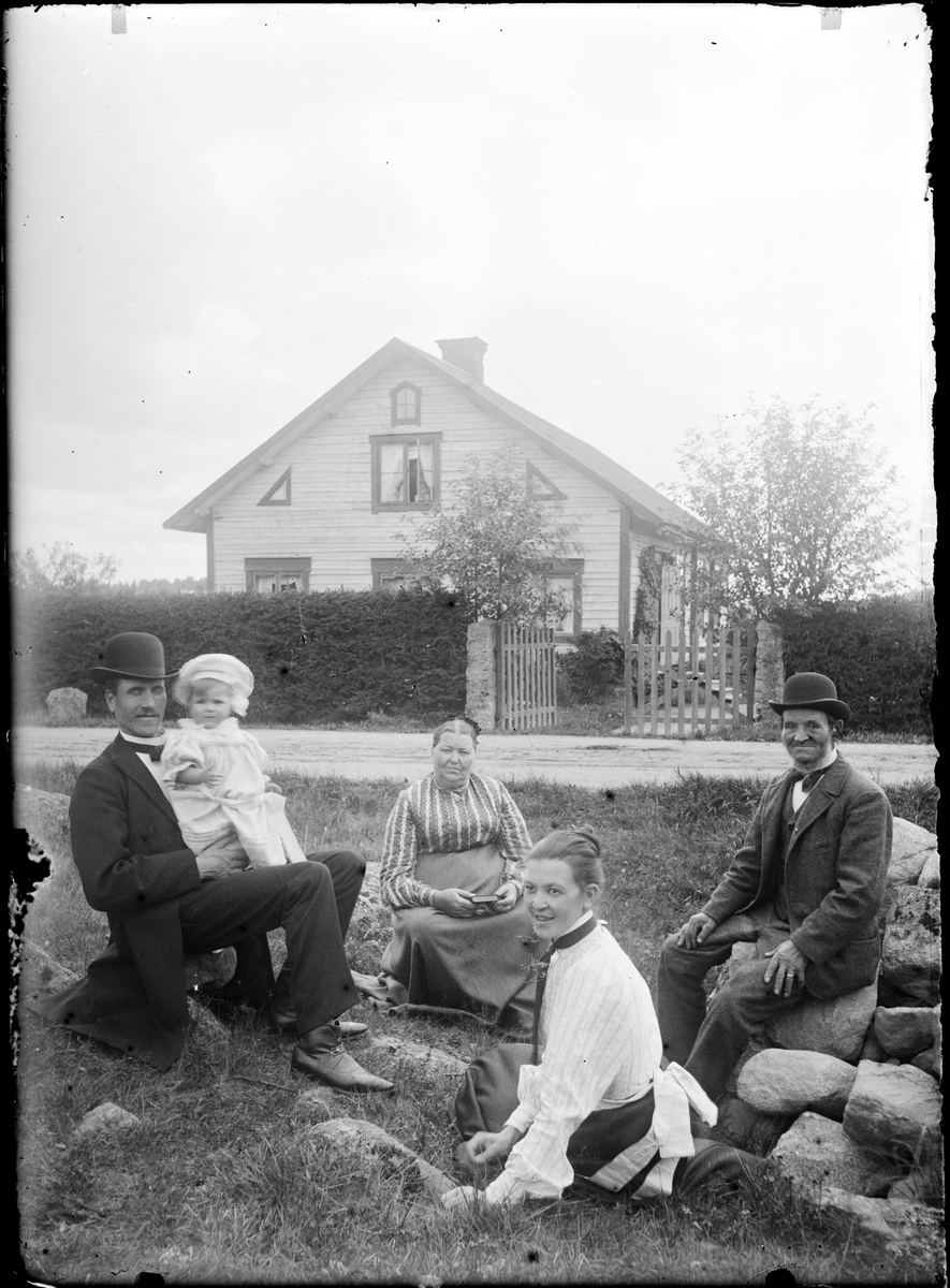 Johan Lundin, Vid missionhuset, Åby, Funbo socken, Uppland