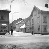 Vänersborg. Kyrkogatan - Drottninggatan