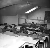 Lottakåren på instruktionskurs, april 1958