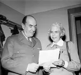 Lottakåren på instruktionskurs, april 1958