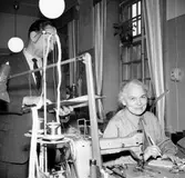 Lottakåren på instruktionskurs, april 1958