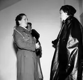 Lottakåren på instruktionskurs, april 1958