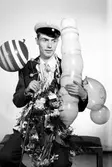 Student med ballonger, maj 1958