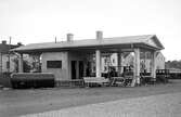 Byggnation av bensinmack vid Bromsplan, 1937 ca