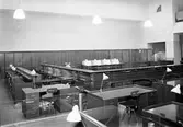 Interiör från Skandinaviska banken, 1944