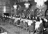 Middag för Örebro sparbanks personal, 1940