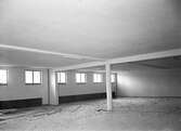 Idrottshuset under byggnation, 1946