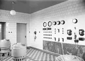 Interiör från vattenverket i Skråmsta, 1943
