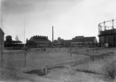 Vy över Örebro stads gasverk, 1920-tal