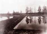 Damm vid skråmsta vattenverk, 1930-tal