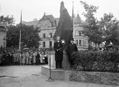 Invigning av Olaus Petristatyn, 1934