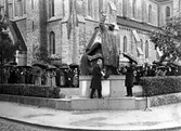 Invigning av Olaus Petristatyn, 1934