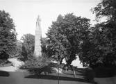 Karl XIV Johan statyn i Centralparken, 1940-tal
