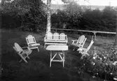 Trädgårdsmöbler, 1948