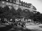 Besökare i Centralparken, 1930-tal