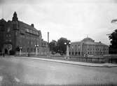 Posthuset och Konserthuset, 1940-tal