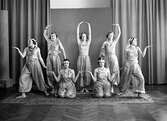 En grupp med dansare, 1938