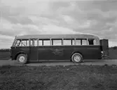 Buss med gasgenerator, november 1942