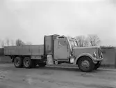 Lastbil med gasgenerator, november 1941