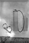 Brandspruta med lock, 1940-tal