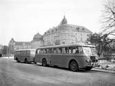 Bussar vid Fisktorget 1948