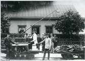 Östergötland, Boxholm.
Aseas första ellok levererat till Boxholms bruk, 1890.