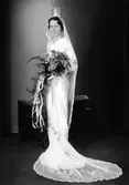 Brud med brudkrona, 1936