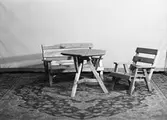 Trädgårdsmöbler för barn, 1951