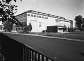 Exteriörbild på byggnaden Jönköpings läns museum år 1958.