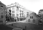Korsningen Gamla gatan-Fredsgatan, 1950-tal