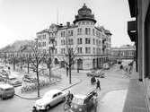 Från Klostergatan mot söder, 1950-tal