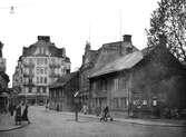Drottninggatan mot söder från Rudbecksgatan, 1930-tal