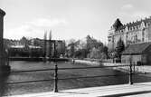 Centralparken från kanslibron, 1940-tal