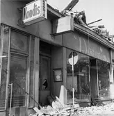 Rivning kvarteret Älgen, ca 1970