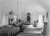 Interiör Tysslinge kyrka, 1930-tal