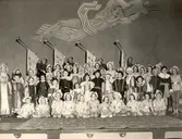 Barnteatergrupp i Konserthuset, 1940-tal