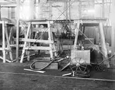 Lufthammare i plåtslagarverkstaden vid CV, 1902