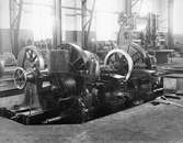 Hjulsvarvar i uppsättningsverkstaden vid centralverkstäderna, 1905