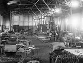 Smedjan vid centralverkstäderna, 1905