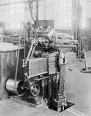 Kuliss-slipmaskin i uppsättningsverkstaden vid centralverkstäderna, 1905