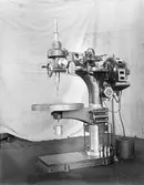 Pelarborrmaskin vid centralverkstäderna, 1905