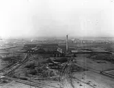 Vy över  centralverkstäderna, ca 1902