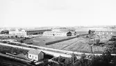 Vy över Centralverkstäderna, 1905